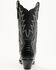 Image #5 - Dan Post Women's Exotic Snake Western Boots - Snip Toe, Black, hi-res