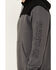 Image #3 - RANK 45&reg; Men's Reflective Sleeve Hooded Sweatshirt, Charcoal, hi-res
