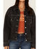 Image #3 - Levi's Women's Carpenter Denim Trucker Jacket, Black, hi-res