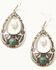 Image #2 - Shyanne Women's Gemma Teardrop Earrings, Silver, hi-res