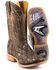 Image #1 - Tin Haul Men's Patchwork Vamp Western Boots - Broad Square Toe, Black, hi-res