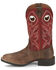 Image #3 - Justin Women's Liberty River Performance Western Boots - Broad Square Toe, Grey, hi-res