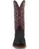 Image #4 - Twisted X Women's Reserve Exotic Full Quill Ostrich Western Boots - Square Toe , Black, hi-res