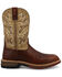 Image #2 - Twisted X Men's Pull-On Work Boots - Alloy Toe, Tan, hi-res