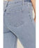 Image #4 - Just Black Denim Women's Light Wash Cropped Kick Flare Jeans, Blue, hi-res