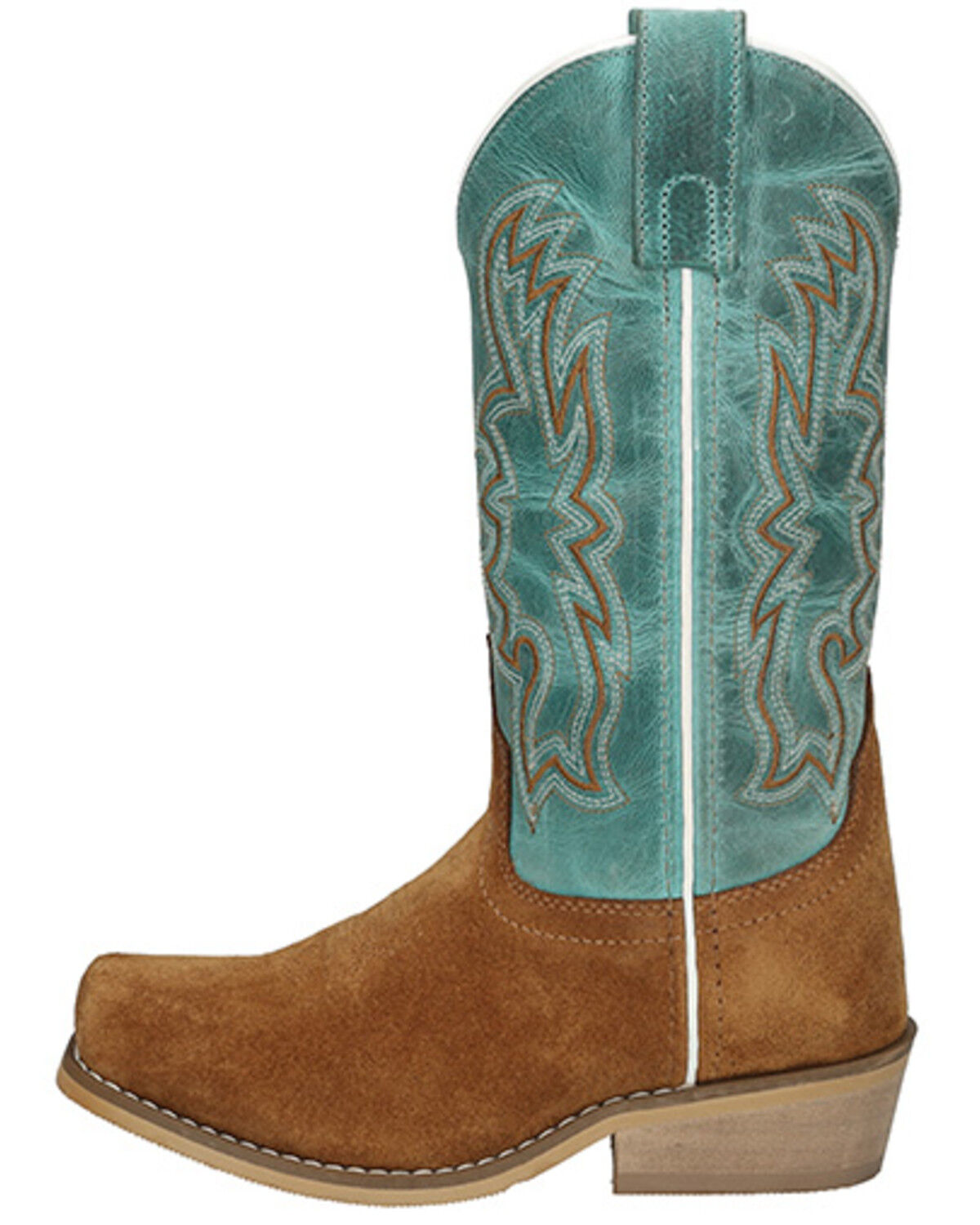 Image #3 - Smoky Mountain Little Boys' Wichita Western Boots - Square Toe, Brown, hi-res
