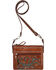 Image #1 - American West Women's Trail Rider Crossbody Bag, Brown, hi-res