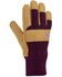 Image #2 - Carhartt Women's Wind Fighter&reg; Fleece Work Gloves, Purple, hi-res