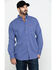 Image #1 - Ariat Men's FR Cobalt Print Liberty Long Sleeve Work Shirt, Blue, hi-res