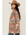 Image #1 - Idyllwind Women's Crosswind Southwestern Print Cardigan , Sand, hi-res