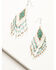 Image #1 - Idyllwind Women's Blanco River Beaded Earrings , White, hi-res