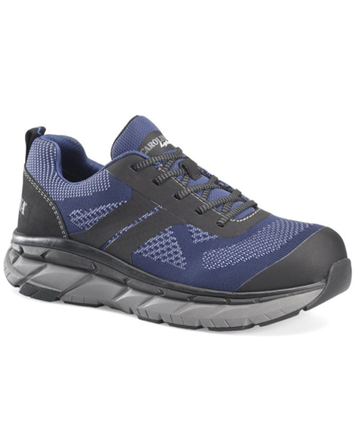 Carolina Men's Align Voltrex Lace-Up Athletic Work Sneaker - Composite Toe, Navy, hi-res