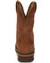 Image #4 - Justin Men's Resistor Russet Waterproof Western Work Boots - Nano Composite Toe, Russett, hi-res