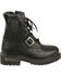 Image #8 - Milwaukee Leather Men's Buckled Lace-Up Boots - Round Toe, Black, hi-res