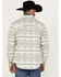 Image #4 - Cinch Men's Southwestern Jacquard Print Shirt Jacket , Blue, hi-res