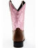 Image #5 - Shyanne Girls' Miss Molly Western Boots - Broad Square Toe, Pink, hi-res