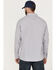 Image #4 - Hawx Men's Chambray Sun Protection Solid Long Sleeve Button-Down Western Shirt - Big, Grey, hi-res