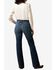 Image #1 - Ariat Women's Dark Wash Trouser Perfect Rise Aisha Wide Leg Stretch Denim Jeans, Dark Wash, hi-res