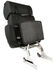 Image #4 - Milwaukee Leather Large Nylon Two Piece Sissy Bar Bag, Black, hi-res