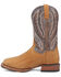 Image #3 - Dan Post Men's Dugan Western Boots - Broad Square Toe , Honey, hi-res