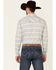 Image #4 - Moonshine Spirit&reg; Men's Line Dance Horizontal Stripe Long Sleeve Snap Western Shirt, Grey, hi-res