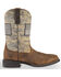 Image #2 - Ariat Men's Distressed Camo Sport Patriot Western Boots - Broad Square Toe, Brown, hi-res