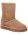 Image #1 - Bearpaw Girls' Elle Casual Boots - Round Toe, Brown, hi-res