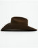 Image #3 - Stetson The Medalist Felt Cowboy Hat, Chocolate, hi-res