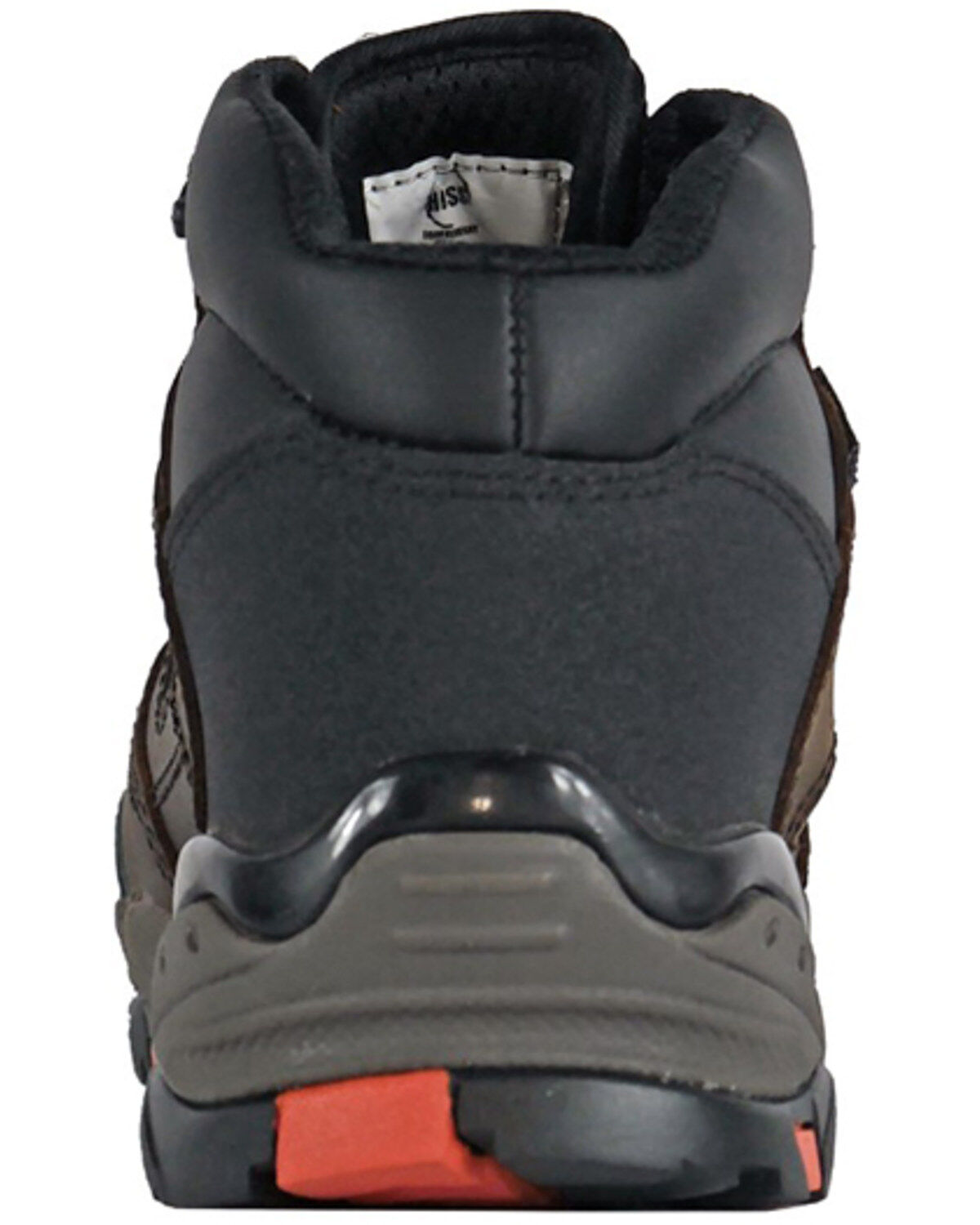 Image #5 - Hoss Men's Tracker Lace-Up Waterproof Work Boots - Composite Toe, Brown, hi-res