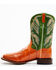 Image #3 - Dan Post Men's Camel Eel Exotic Western Boots - Broad Square Toe, Multi, hi-res