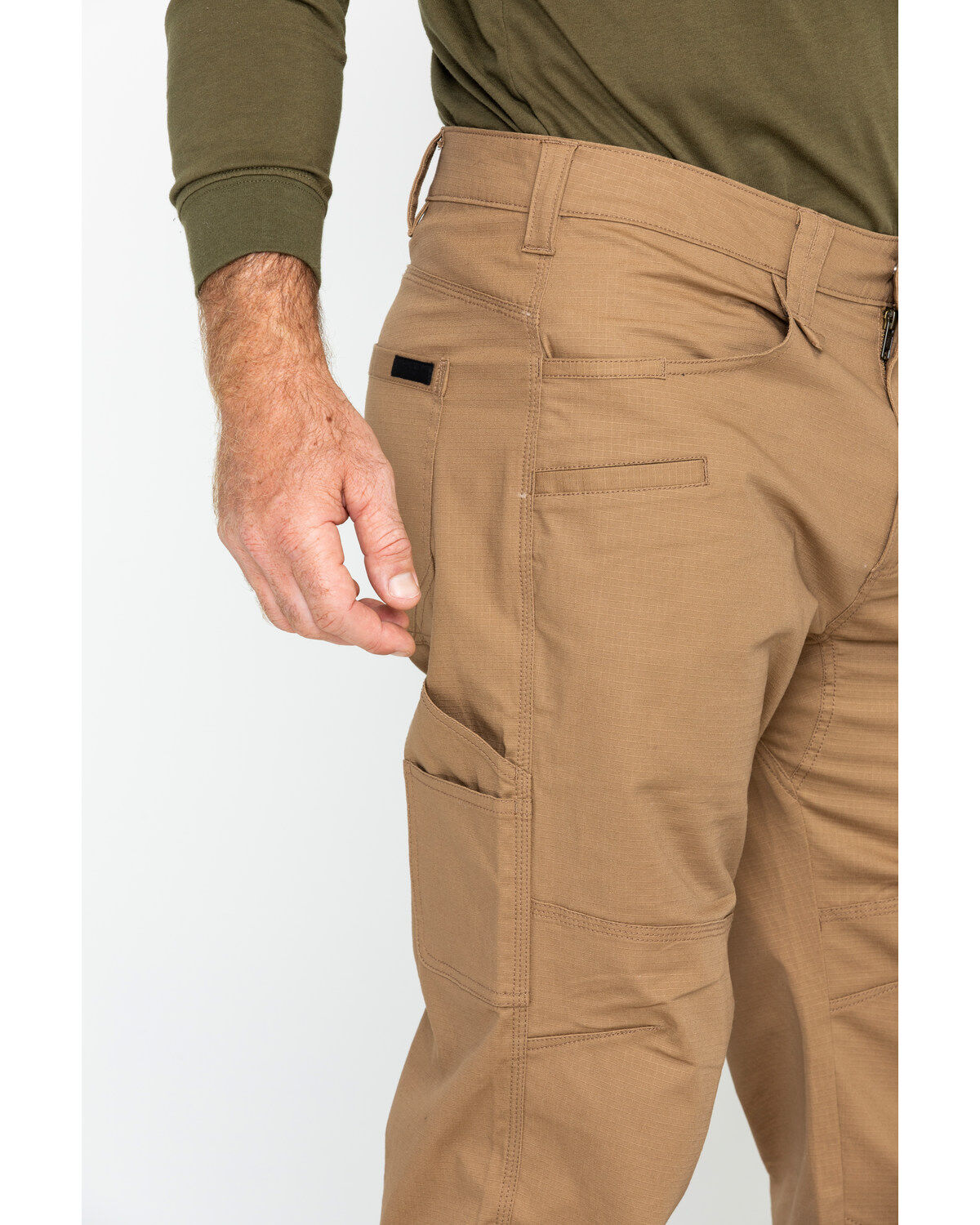 Image #3 - Hawx Men's Stretch Ripstop Utility Work Pants, , hi-res
