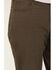 Image #2 - Carhartt Men's Rugged Flex&reg; Relaxed Straight Rigby Canvas Work Pants, Chocolate, hi-res