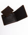 Image #4 - Cody James Men's Boot Stitch Bi-Fold Leather Wallet, Cognac, hi-res