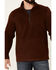 Image #3 - Moonshine Spirit&reg; Men's Lake View 1/2 Zip Front Fleece Pullover, Rust Copper, hi-res
