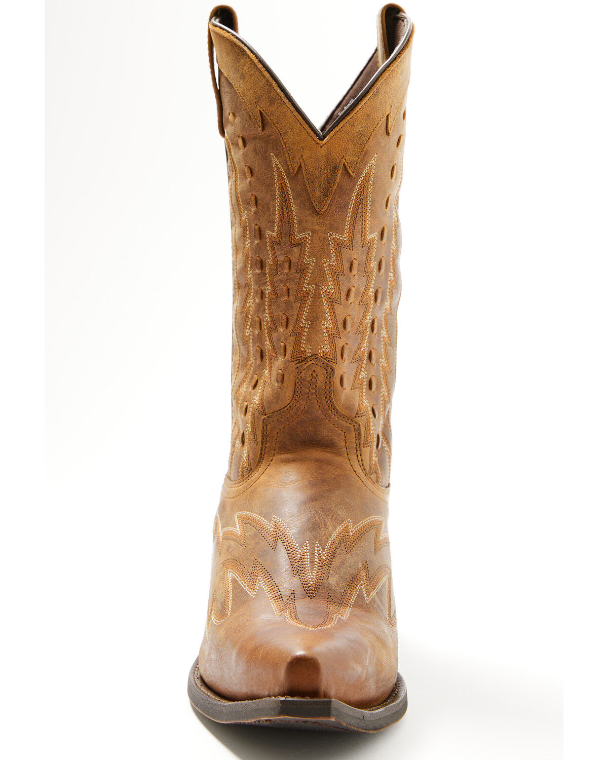 Image #4 - Laredo Men's Silverdale Performance Western Boot - Snip Toe, Tan, hi-res