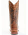 Image #5 - Moonshine Spirit Men's Tully Croc Print Western Boots - Broad Square Toe, Cognac, hi-res