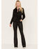 Image #1 - Idyllwind Women's Jayme Coated High Risin Bootcut Jeans, Black, hi-res