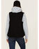 Image #4 - Carhartt Women's Washed Duck Sherpa Lined Vest, Black, hi-res