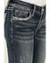 Image #4 - Grace in LA Girls' Medium Wash Stretch Bootcut Jeans, Medium Wash, hi-res