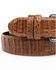 Image #4 - Cody James Men's Brown Hornback Caiman Exotic Belt, Brown, hi-res