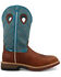 Image #2 - Twisted X Men's Pull-On Work Boots - Alloy Toe , Turquoise, hi-res