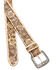 Image #2 - Idyllwind Women's Just A Rose Tooled Belt, Brown, hi-res