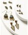 Image #1 - Shyanne Women's Desert Boheme Feather Set - 6 Pieces, Gold, hi-res