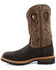 Image #3 - Twisted X Men's Lite Western Work Boots - Alloy Toe, Black, hi-res