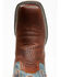 Image #6 - Cody James Men's Hoverfly Dakota Western Performance Boots - Broad Square Toe, Brown/blue, hi-res