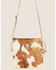 Image #2 - Idyllwind Women's Canyon Ridge Hair-On Cowhide Crossbody Bag, Lt Brown, hi-res