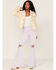 Image #2 - Wrangler Women's Sherpa Snap Jacket, Ivory, hi-res