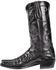 Image #4 - Lucchese 1883 Charles Croc Belly Western Boots - Square Toe, Black, hi-res