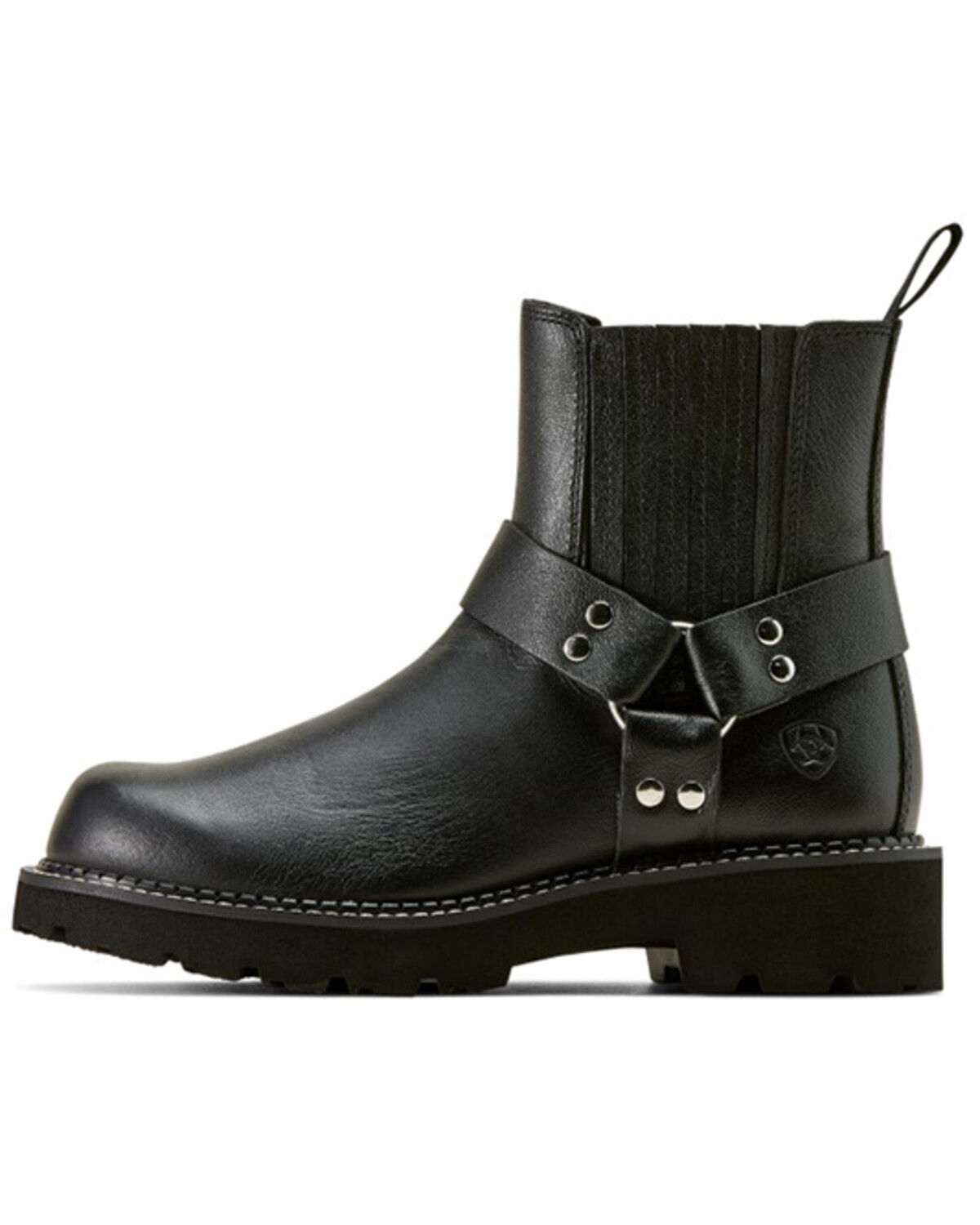 Image #2 - Ariat Women's Fatbaby Harness Chelsea Boots - Round Toe, Black, hi-res