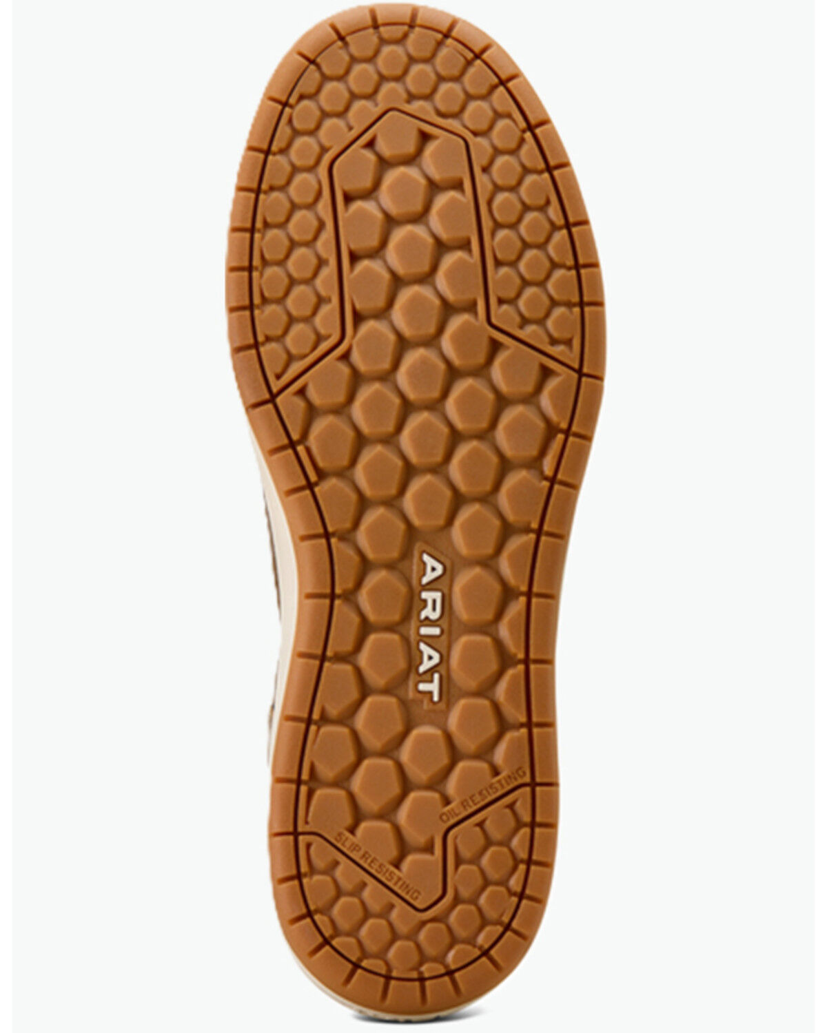 Image #5 - Ariat Men's Outmatch Work Sneaker - Composite Toe, Brown, hi-res